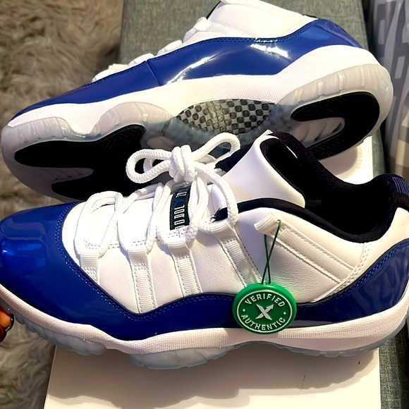 Authentic Jordan 11’s Retro Low - Picture 3 of 4